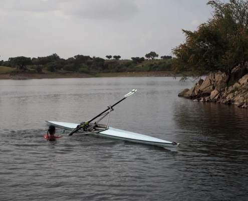 Getting over your fears and building confidence at Rojabo Sculling Camp