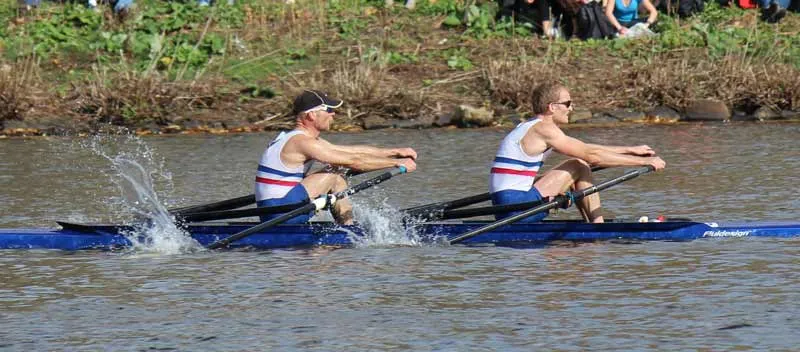 Rojabo Coaches Bo and Jakob at Head of the Charles